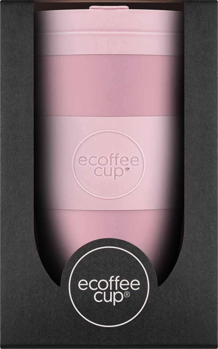 Ecoffee Cup Local Fluff PLA - Koffiebeker To Go 400 Ml - Roze Siliconen 7 Ecoffee Cup Local Fluff PLA - Koffiebeker To Go 400 Ml - Roze Siliconen - Afbeelding 5