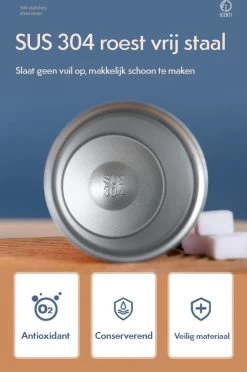 ICENTI - RVS Koffiebeker To Go - 380ml – Groen - Thermosbeker - Lekvrij - Dubbelwandig - Koffie Beker - Theebeker – Coffeemugg - Theemugg -Keukenserie Winkel 797x1200