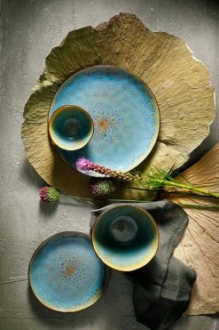 Palmer Serviesset Lotus Stoneware 6-persoons 24-delig Zwart Turquoise 22 Palmer Serviesset Lotus Stoneware 6-persoons 24-delig Zwart Turquoise -Keukenserie Winkel 800x1200 27