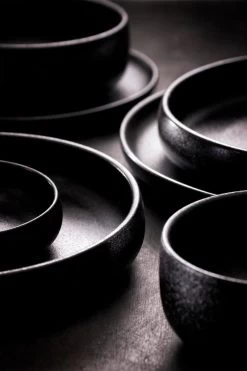 Maastricht Porselein Serviesset Universe Porselein 6-persoons 24-delig Zwart -Keukenserie Winkel 800x1200 31