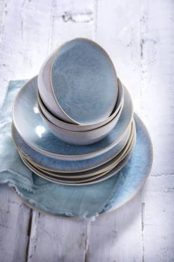 Palmer Serviesset Light Blue Sea Stoneware 6-persoons 24-delig Blauw -Keukenserie Winkel 800x1200 49