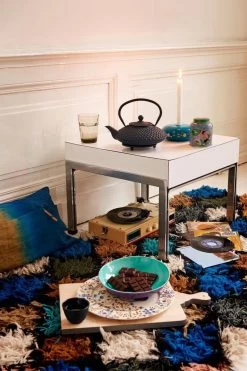 Bredemeijer - Theepot Xilin 1,25L Gietijzer Blauw -Keukenserie Winkel 800x1200 73