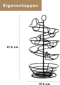 Eiermand – Eierrek – Eierhouder – Eieren – Zwart - Pasen - Tot 40 Eieren - BAULK® -Keukenserie Winkel 852x1200 1