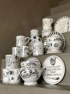 Blond Amsterdam - X Noir - Bord - I Licked - Ø 22 Cm -Keukenserie Winkel 899x1200 21