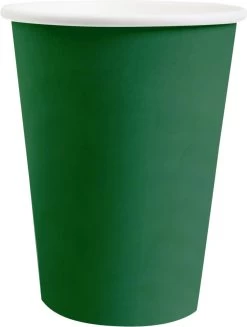 Santex Feest Bekertjes - 20x - Donker Groen - Papier/karton - 270 Ml -Keukenserie Winkel 906x1200