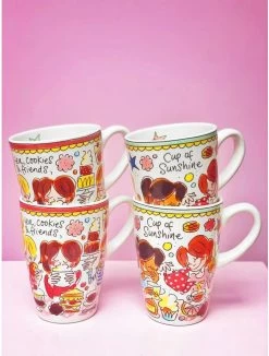 Blond Amsterdam Even Bijkletsen Beker XL 500 Ml - Mint Rand -Keukenserie Winkel 910x1200 2