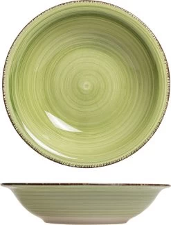 Studio Tavola Diepe Borden Summer Green ø 21 Cm - 6 Stuks -Keukenserie Winkel 915x1200 3