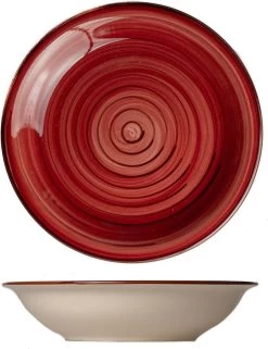 Tavola - Diepe Borden - Kleurrijk - Ø21cm - (6 Stuks) -Keukenserie Winkel 923x1200 1