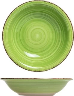Studio Tavola Diepe Borden Summer Green ø 21 Cm - 6 Stuks -Keukenserie Winkel 923x1200 2