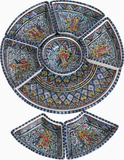 CRAFLAIR ~ Serveerschaal ~ Tapas Schaaltjes ~ 8-delig Set ~ Tapasschaal ~ Handgemaakt Aardewerk -Keukenserie Winkel 932x1200 1