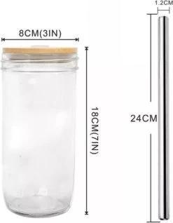 Bubble Tea Beker - Inclusief Stalen Bubble Tea Rietje - 0,5 L - Herbruikbaar - Boba 8 Bubble Tea Beker - Inclusief Stalen Bubble Tea Rietje - 0,5 L - Herbruikbaar - Boba -Keukenserie Winkel 932x1200