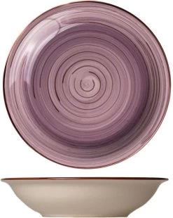 Tavola - Diepe Borden - Kleurrijk - Ø21cm - (6 Stuks) -Keukenserie Winkel 956x1200 1