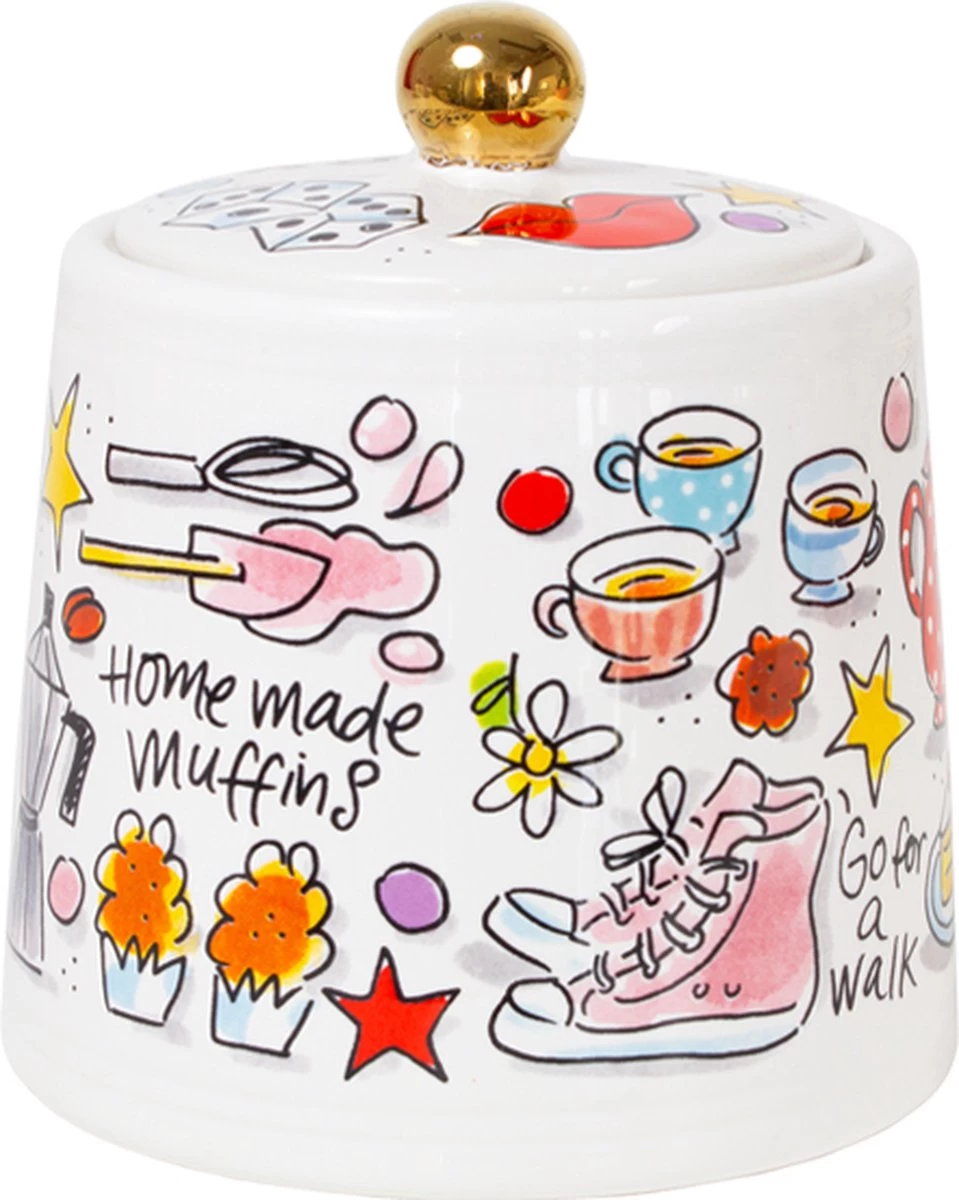 Blond Amsterdam, Happy - Suikerpot Goud 5 Blond Amsterdam, Happy - Suikerpot Goud - Afbeelding 3