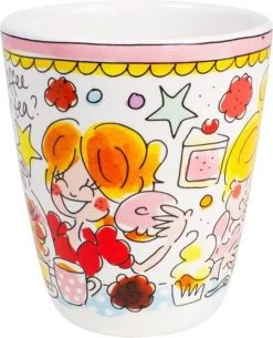 Blond Amsterdam Even Bijkletsen Mok 350 Ml - Roze Rand 11 Blond Amsterdam Even Bijkletsen Mok 350 Ml - Roze Rand -Keukenserie Winkel 972x1200 2