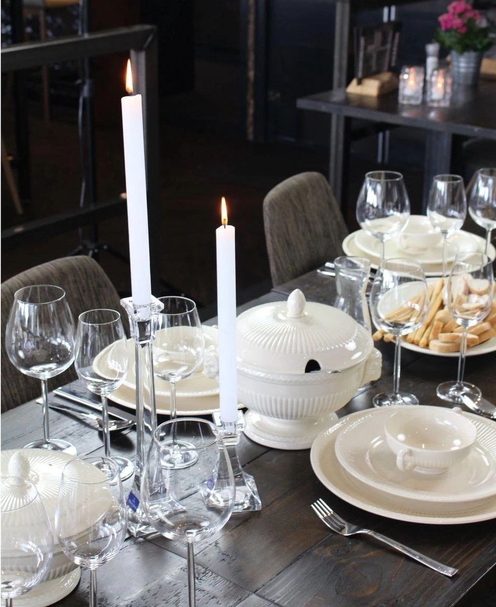 Wedgwood Edme Dinerbord - Ø26 Cm - Wit 11 Wedgwood Edme Dinerbord - Ø26 Cm - Wit - Afbeelding 9